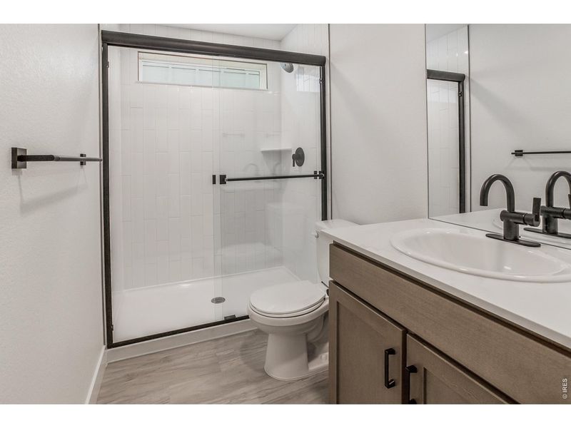 Furnished interior view inside a new home in Bloom Trailblazer Collection - Single Family Homes, Fort Collins (Image 3).