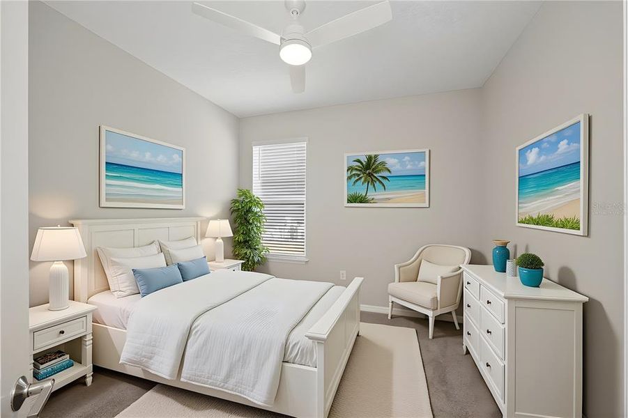 Furnished interior view inside a new home in , Nokomis (Image 9).