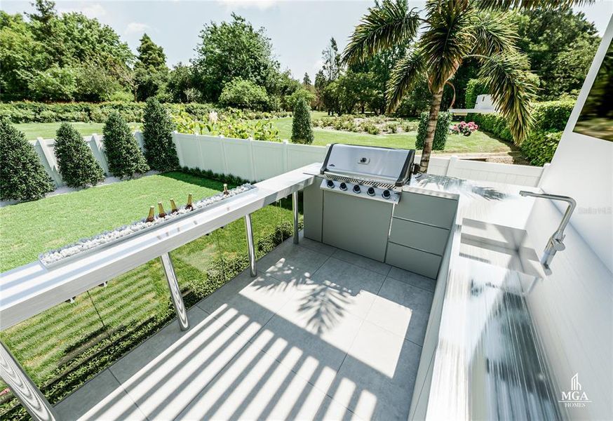 Exterior details and patio area of a home in , Tampa (Image 19). Exterior details and patio area of a home in , Tampa (Image 19).