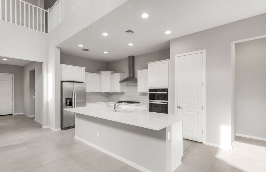 Furnished interior view inside a new home in Legado West, Queen Creek (Image 11).