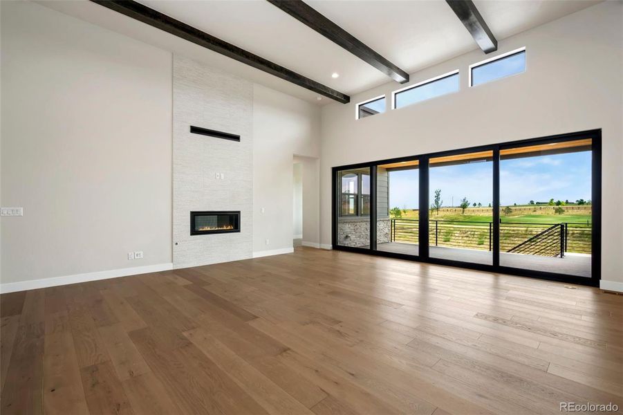 Spacious, unfurnished interior of a new home in The Fairways at RainDance, Windsor (Image 15).