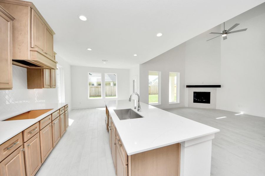 This generously spacious kitchen is a dream realized! This generously spacious kitchen is a dream realized!