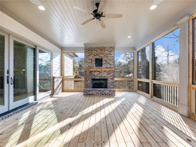 Exterior details and patio area of a home in , Buford (Image 32).
