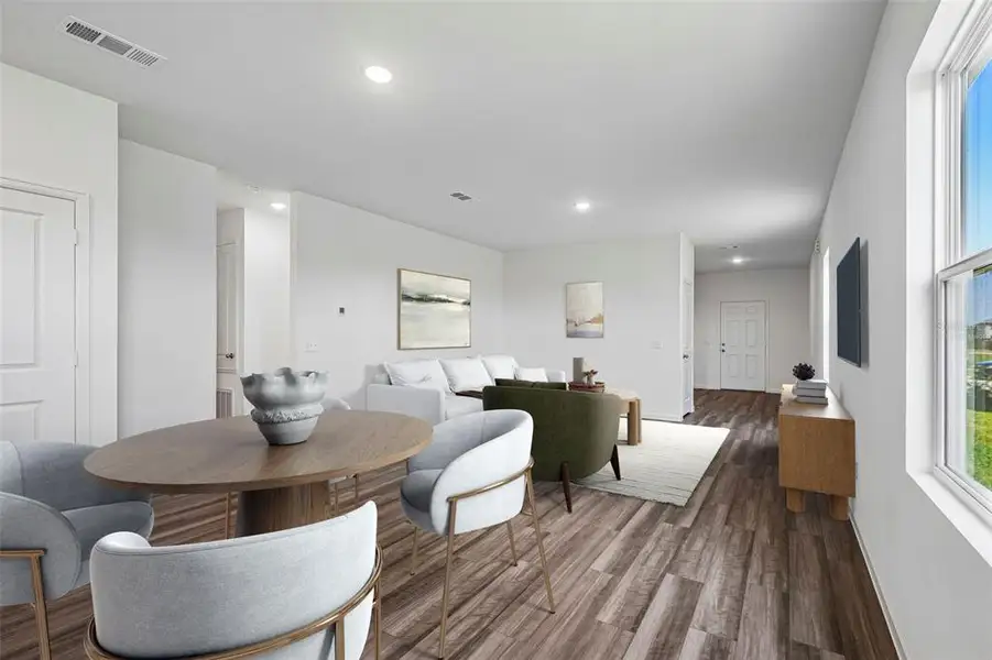 Furnished interior view inside a new home in , Deland (Image 15).