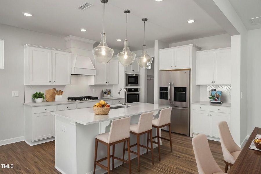 Furnished interior view inside a new home in Gregory Village, Lillington (Image 28).
