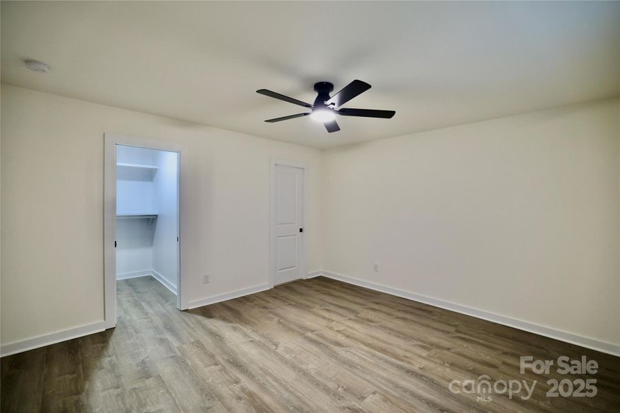 Primary with ceiling fan Primary with ceiling fan