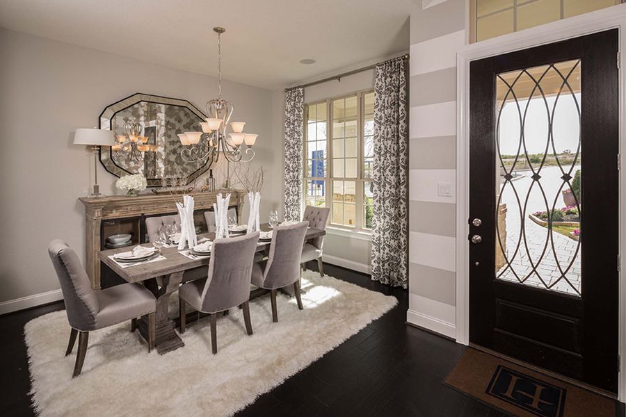 Representative Dining Room - some options shown