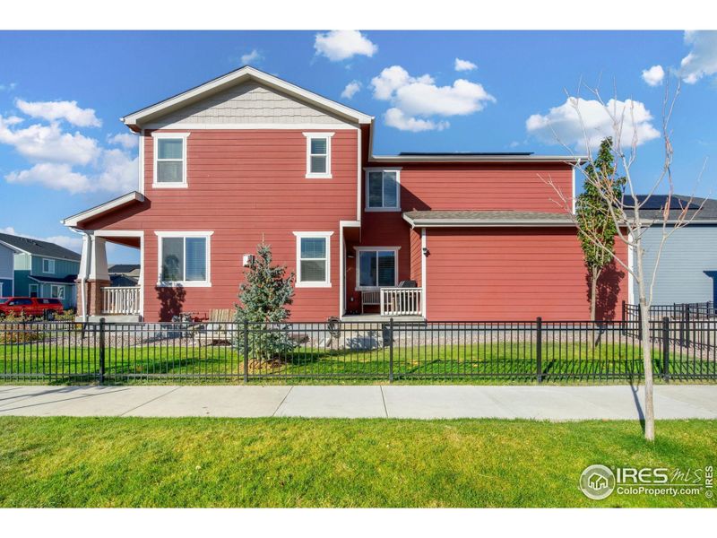 Front exterior of a new home in , Fort Collins, CO, highlighting curb appeal (Image 2).