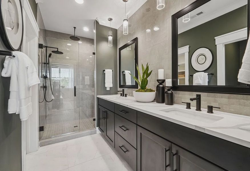 Ansley Model Home Primary Bathroom - 15 of 18 Ansley Model Home Primary Bathroom - 15 of 18