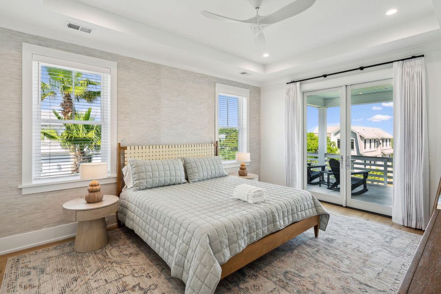 Furnished interior view inside a new home in , Isle Of Palms (Image 51).