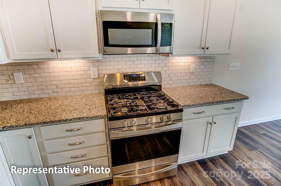 Stainless steel appliances included Stainless steel appliances included