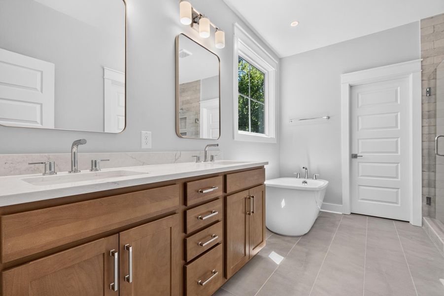 Furnished interior view inside a new home in Waterloo Estates, Johns Island (Image 8).