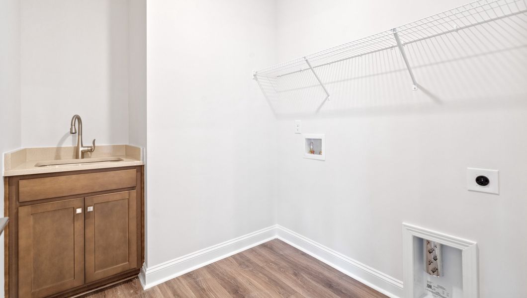 Representative furnished interior of a home built from the Dover by D.R. Horton in The Villas at Pine Valley, Boiling Springs (Image 6).