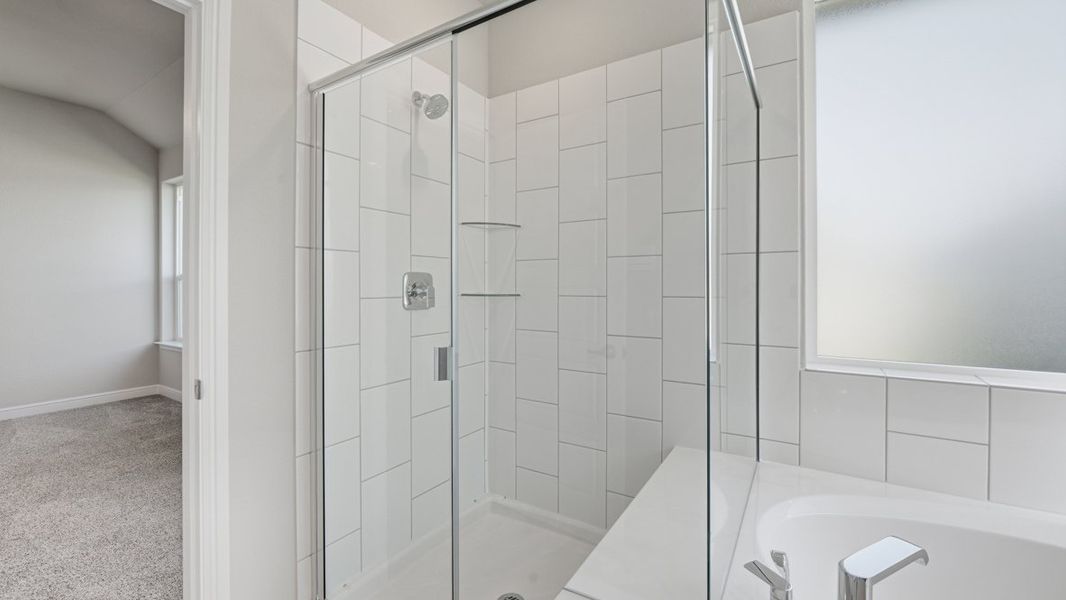 Image 46 representing the BASSWOOD by D.R. Horton in Treeline, Justin, TX.