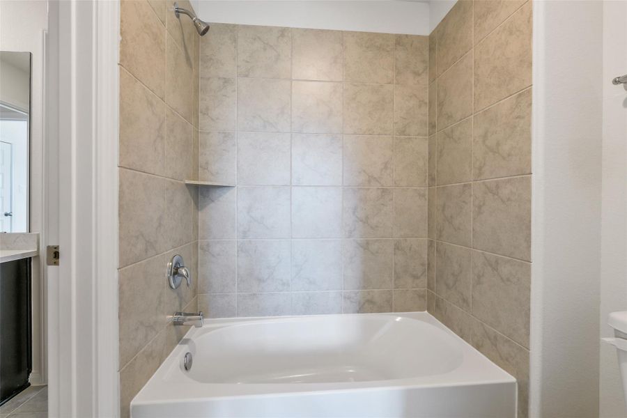 Furnished interior view inside a new home in Stone Creek Ranch, Hockley (Image 18). Furnished interior view inside a new home in Stone Creek Ranch, Hockley (Image 18).