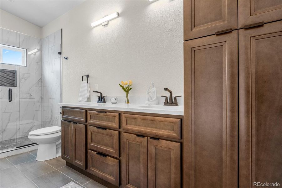 Furnished interior view inside a new home in , Denver (Image 30).