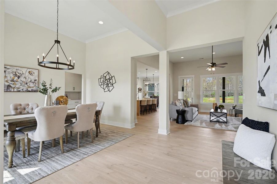Furnished interior view inside a new home in , Mount Ulla (Image 6).