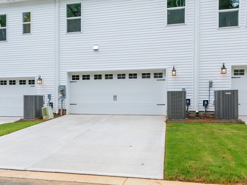 Exterior details and patio area of a home in Westwood Reserve, Charlotte (Image 3).