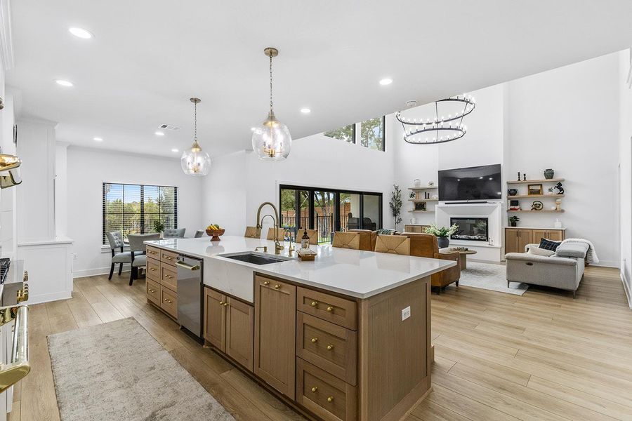 Furnished interior view inside a new home in , Belton (Image 10).