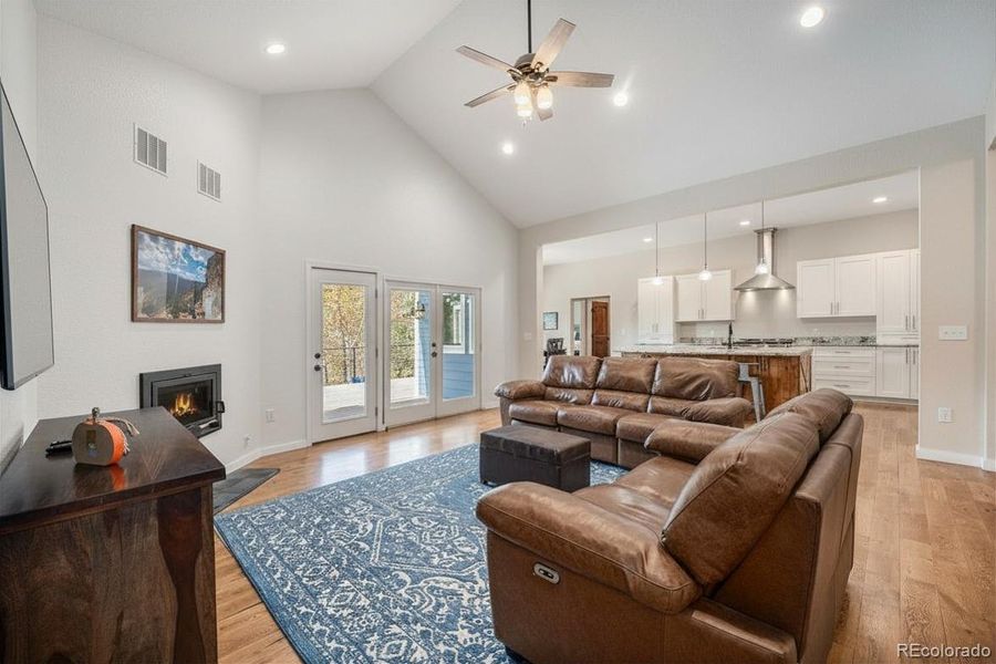 Furnished interior view inside a new home in , Evergreen (Image 4).