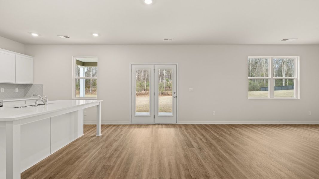Representative unfurnished interior of a home built from the Galen by D.R. Horton in Jackson Landing, Jefferson (Image 14).