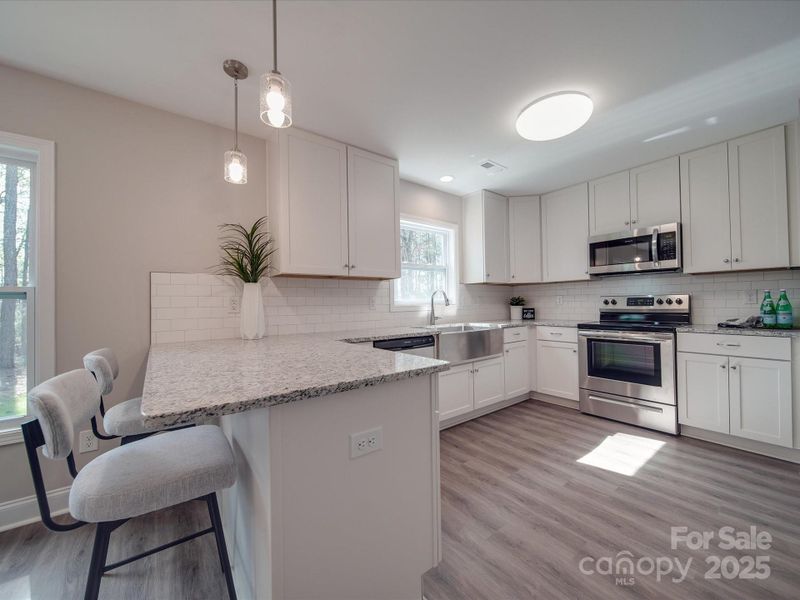 Furnished interior view inside a new home in , Marshville (Image 12).