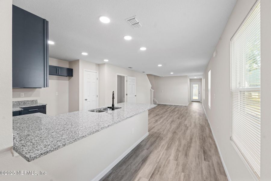 Furnished interior view inside a new home in , Atlantic Beach (Image 14).