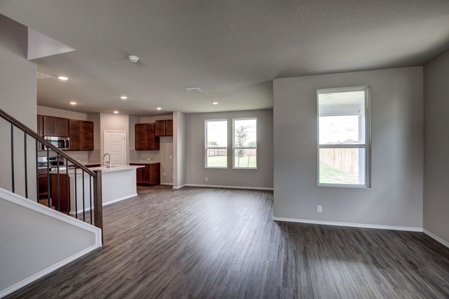 Representative unfurnished interior of a home built from the The Murray F by Davidson Homes LLC in Hickory Ridge, Elmendorf (Image 19).