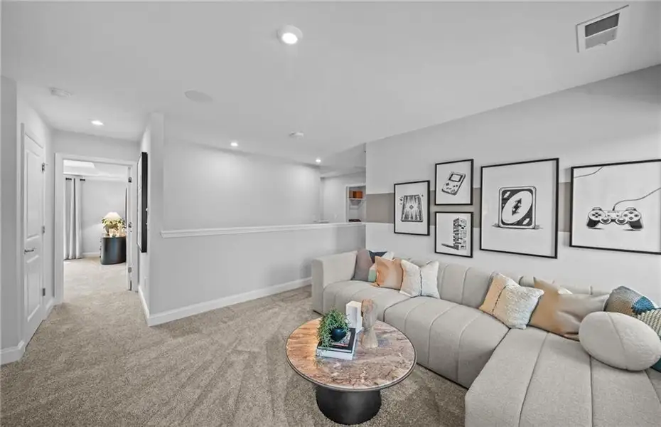 Furnished interior view inside a new home in Linden Grove, Powder Springs (Image 17).