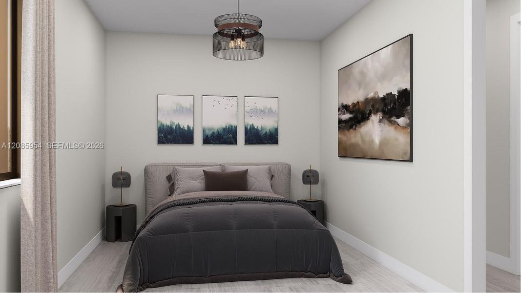 Furnished interior view inside a new home in Parkland Royale, Parkland (Image 5).