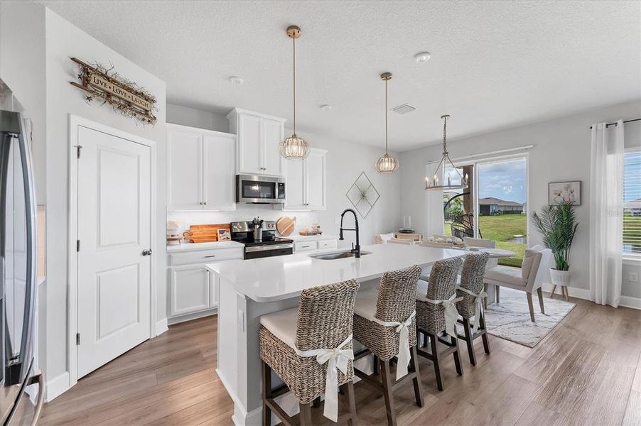 Furnished interior view inside a new home in , Parrish (Image 13).