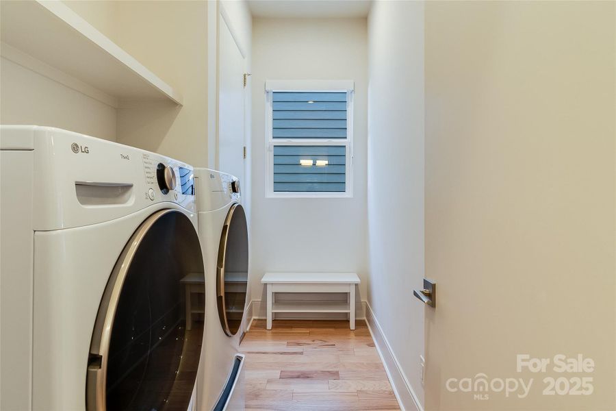Furnished interior view inside a new home in , Charlotte (Image 11).