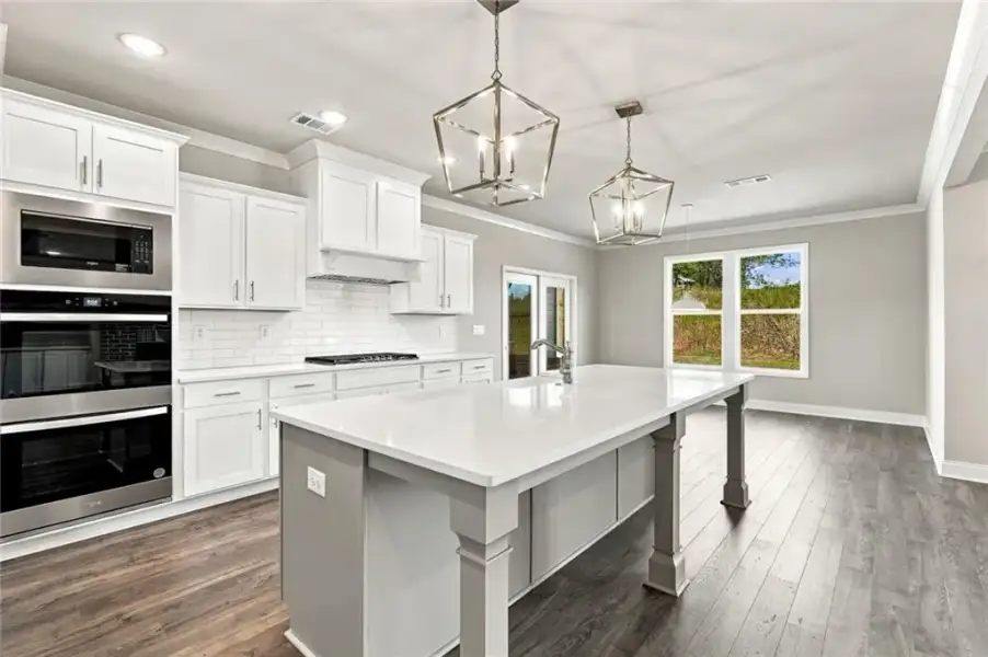 Furnished interior view inside a new home in , Gainesville (Image 5).