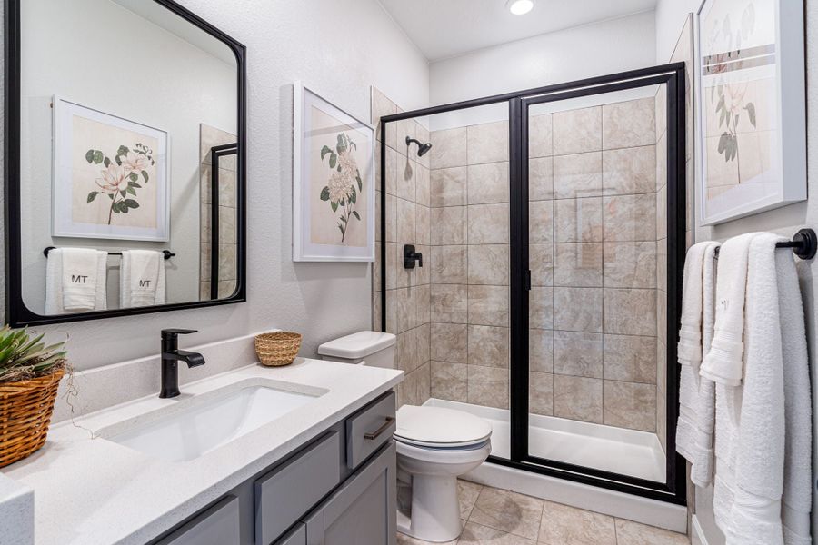 Furnished interior view inside a new home in Sterling Ranch Ascent Village, Littleton (Image 9).