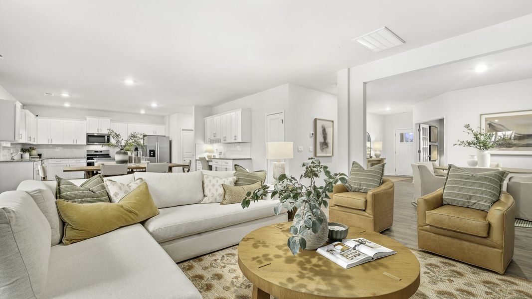Furnished interior view inside a new home in Bryson Park, Lexington (Image 9).
