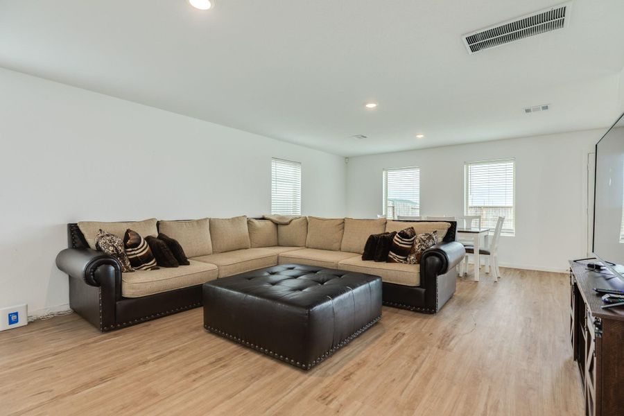 Furnished interior view inside a new home in Windrose Green, Angleton (Image 9).