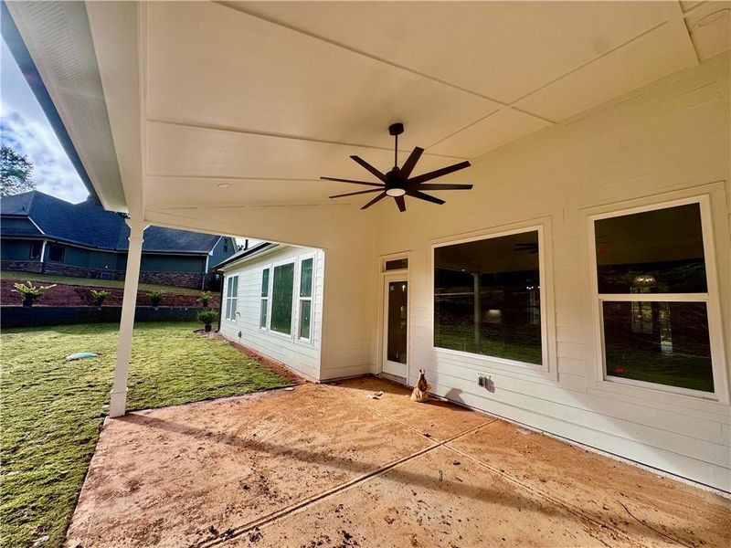 Exterior details and patio area of a home in , Carrollton (Image 17).