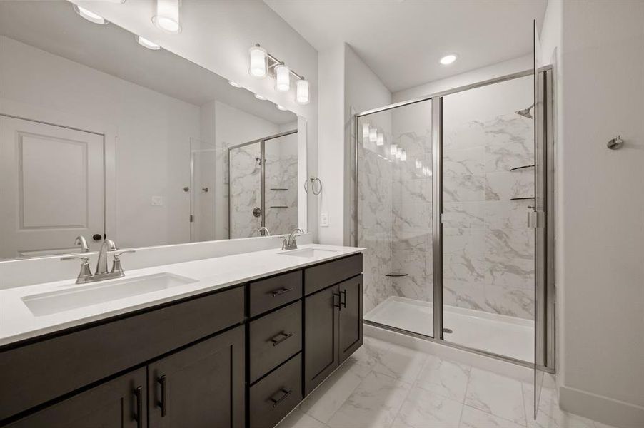 Plenty of room for two in your new owner's bath. Plenty of room for two in your new owner's bath.