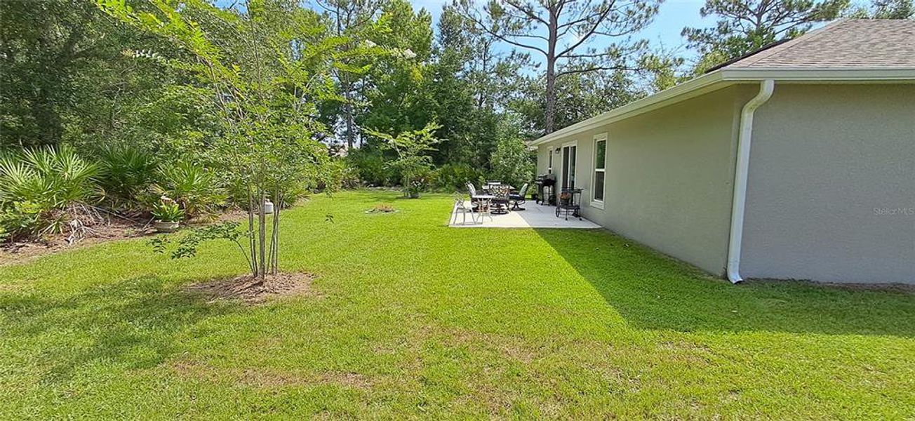 Exterior details and patio area of a home in , Palm Coast (Image 21). Exterior details and patio area of a home in , Palm Coast (Image 21).