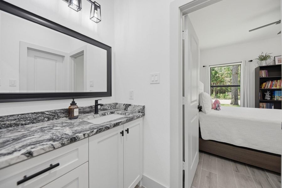 Furnished interior view inside a new home in , New Ulm (Image 34).