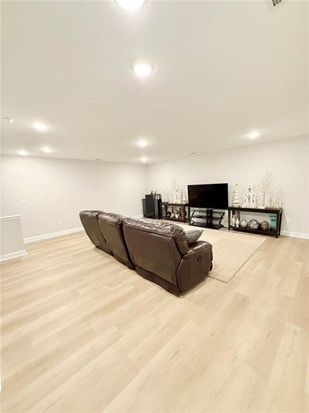 Furnished interior view inside a new home in Haven at Stanley, Kennesaw (Image 3). Furnished interior view inside a new home in Haven at Stanley, Kennesaw (Image 3).