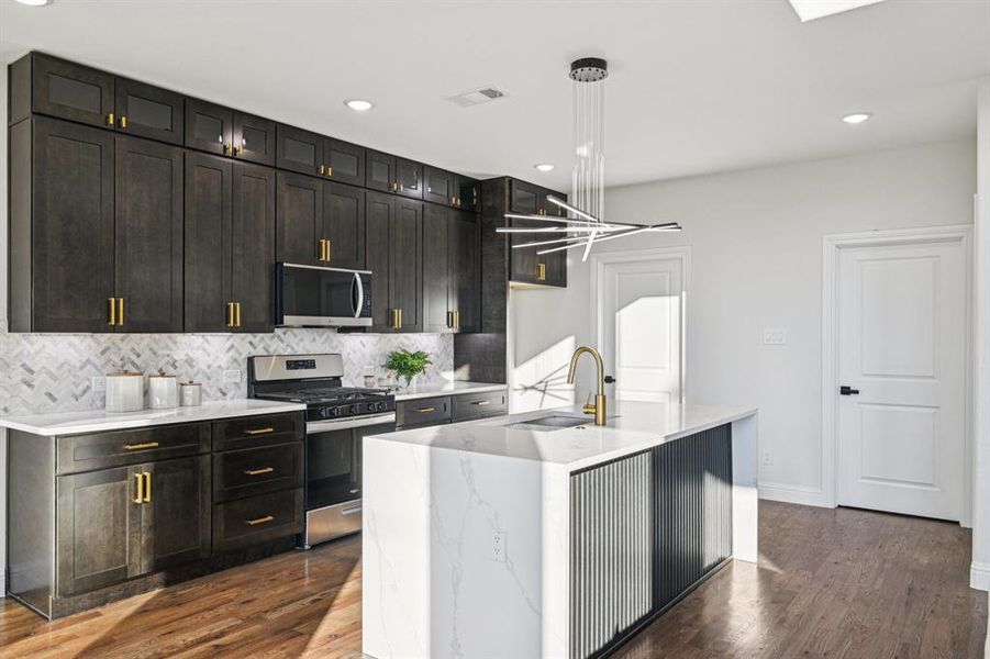 Furnished interior view inside a new home in , Keller (Image 19). Furnished interior view inside a new home in , Keller (Image 19).