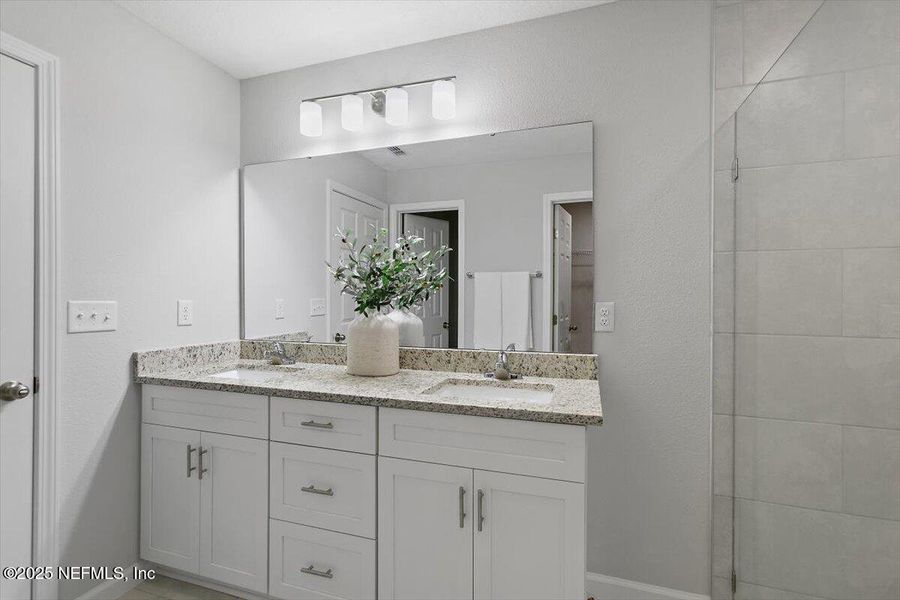 Furnished interior view inside a new home in , Jacksonville (Image 23).