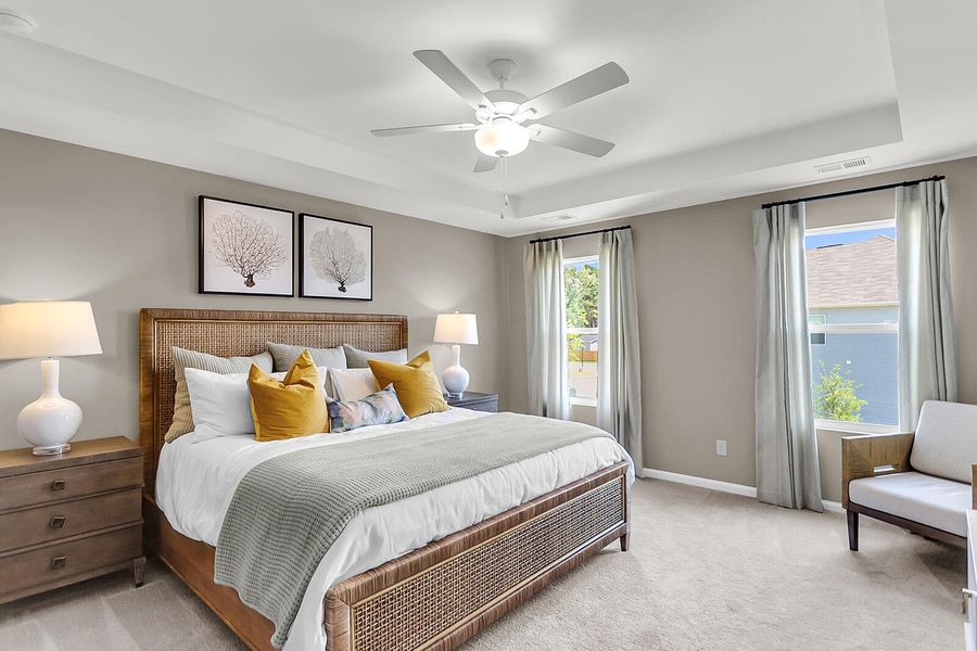 Furnished interior view inside a new home in , Summerville (Image 16).