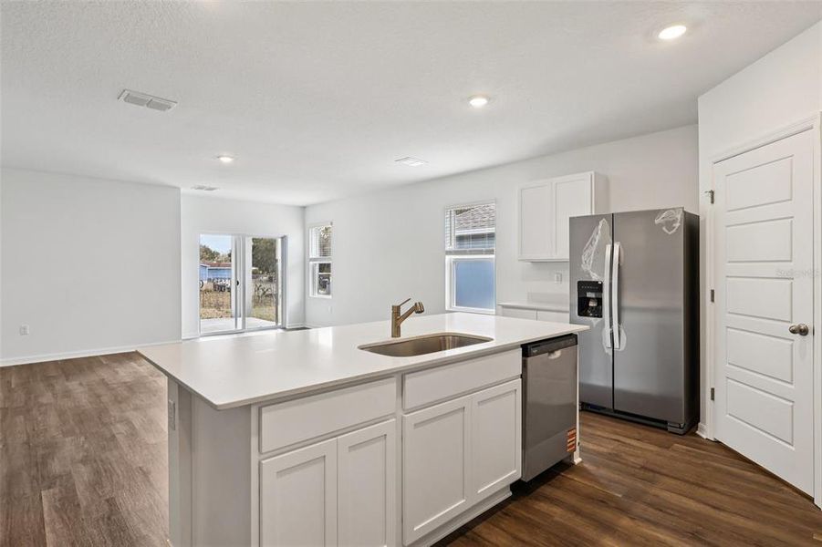Furnished interior view inside a new home in Hamilton Bluff, Haines City (Image 3).