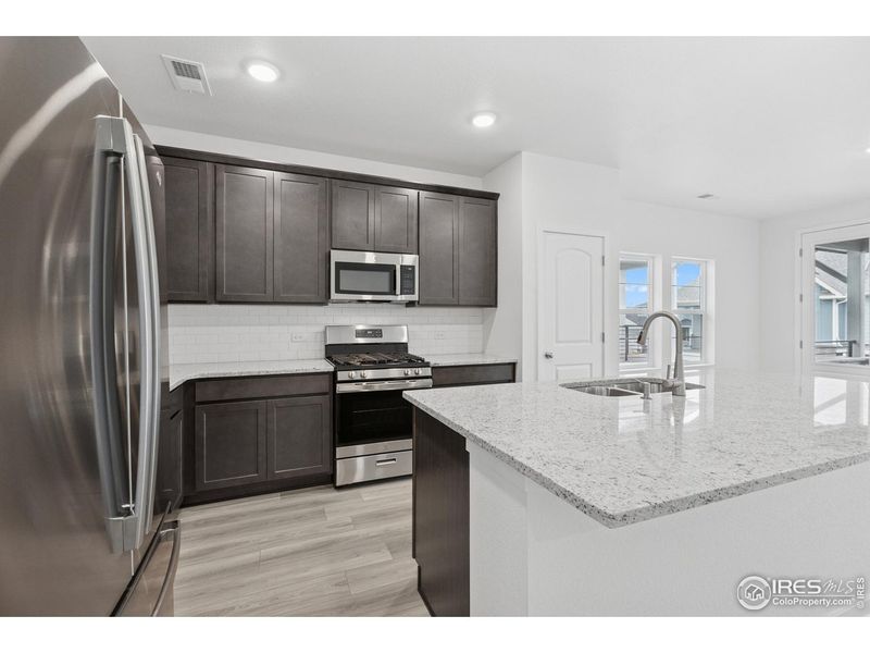 Furnished interior view inside a new home in , Loveland (Image 20).