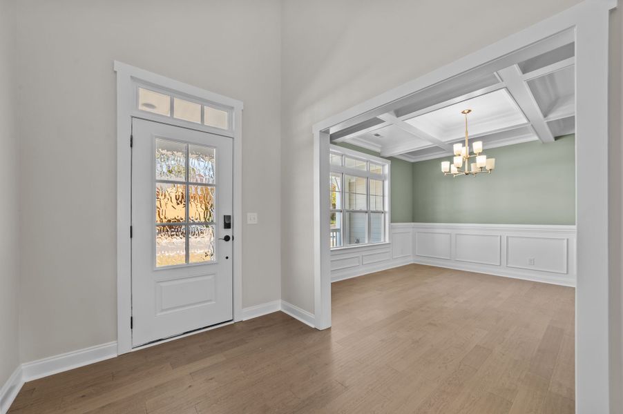 Spacious, unfurnished interior of a new home in Eli's Ridge, Winterville (Image 20).