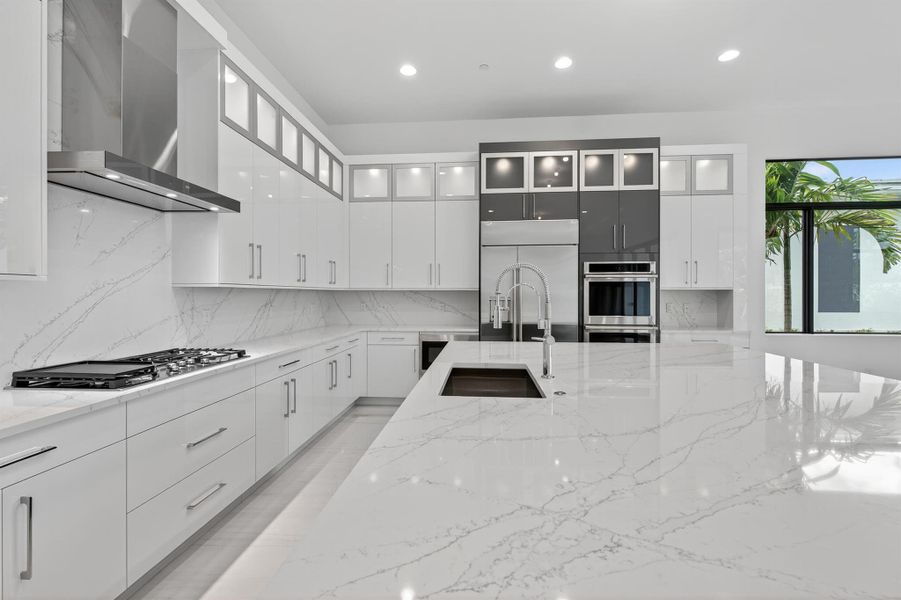 Furnished interior view inside a new home in , Palm Beach Gardens (Image 33).