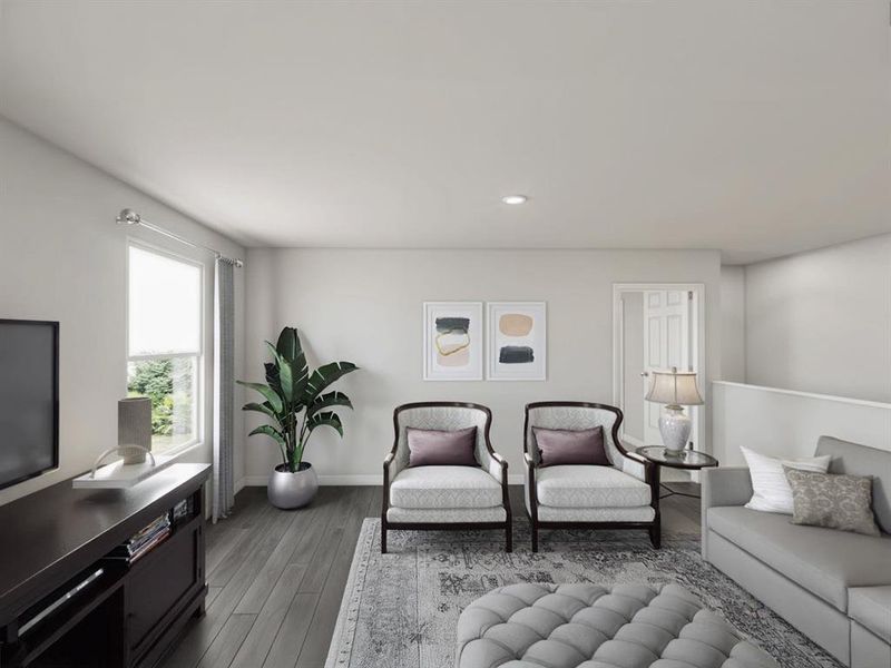 Furnished interior view inside a new home in Meadows of Chandler, Chandler (Image 7).