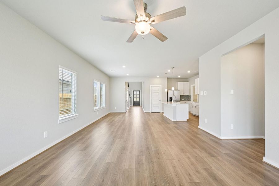 Photo is not of the actual home, but is an inspirational photo of builder’s model home and may depict options, furnishings, and/or decorator features that are not included